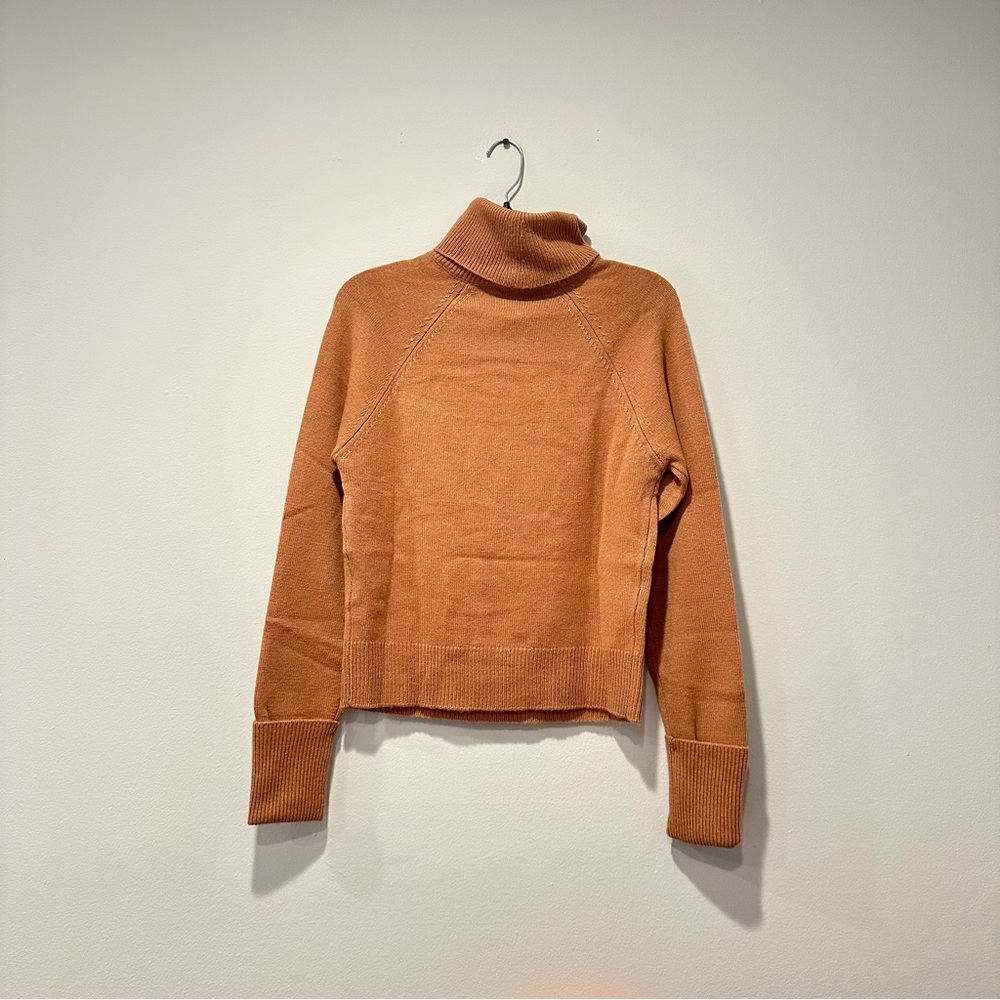 PAIGE NWT Cherise Knit Cut Out Turtleneck Sweater, Size S - Picture 13 of 14